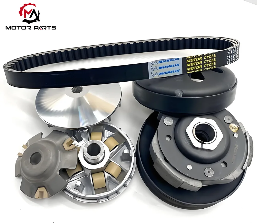 Motorcycle belt pulley