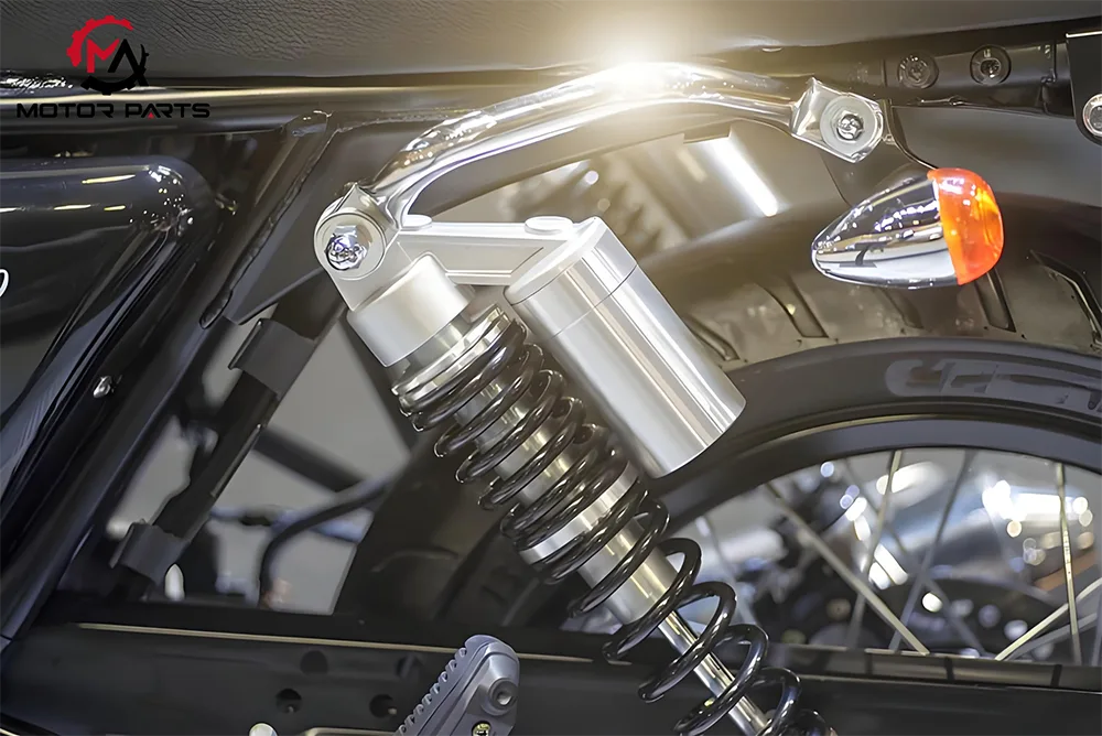 Motorcycle rear shock absorber